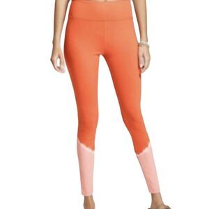 😊 3/$30 NWT Wild Fable Women's Orange Tie-Dye High-Rise Leggings Sz S